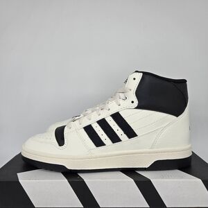 New Adidas Break Start Mid 'White Black' Women's Shoes Size 8